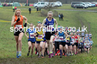 Senior women, 2021 North Eastern Cross Country Championships, Sedgefield. Photo: David T. Hewitson/Sports for All Pics